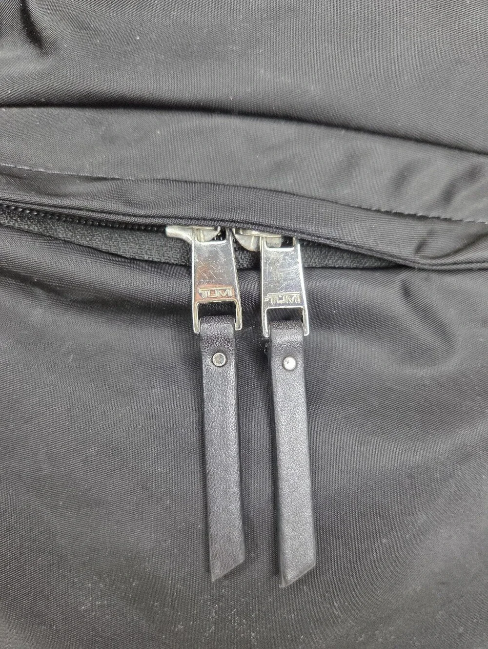 Tumi - Black Nylon Backpack - Sleek Everyday Travel Bag